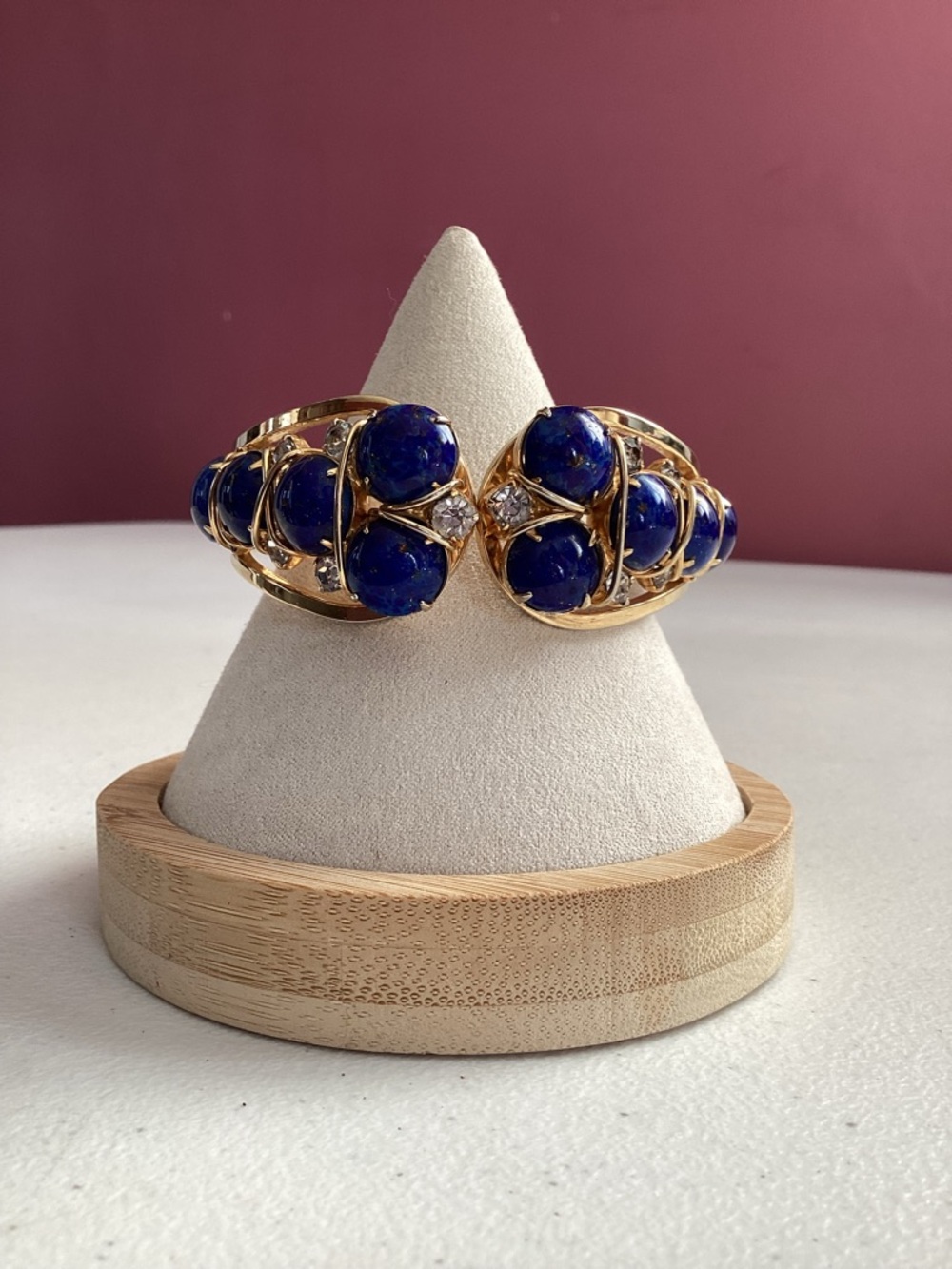 Vintage Signed Hattie Carnegie clamper bracelet